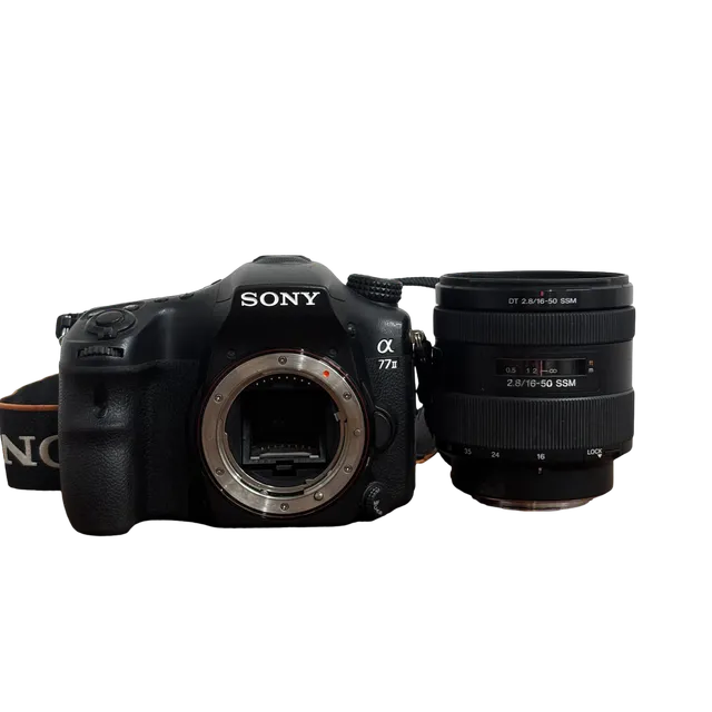 Sony A77 ii with 16-50 mount