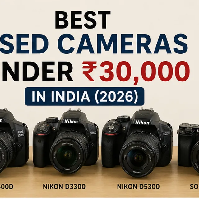 Best Used Cameras Under Rs 30000 in India