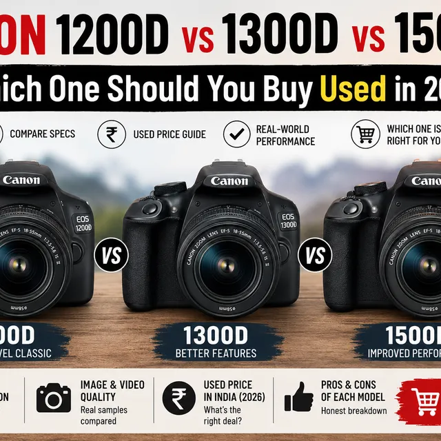 Canon 1200D vs 1300D vs 1500D — Which One Should Buy?