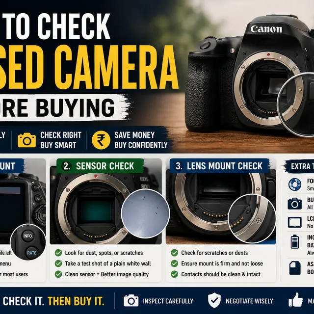 How to Check a Used Camera Before Buying