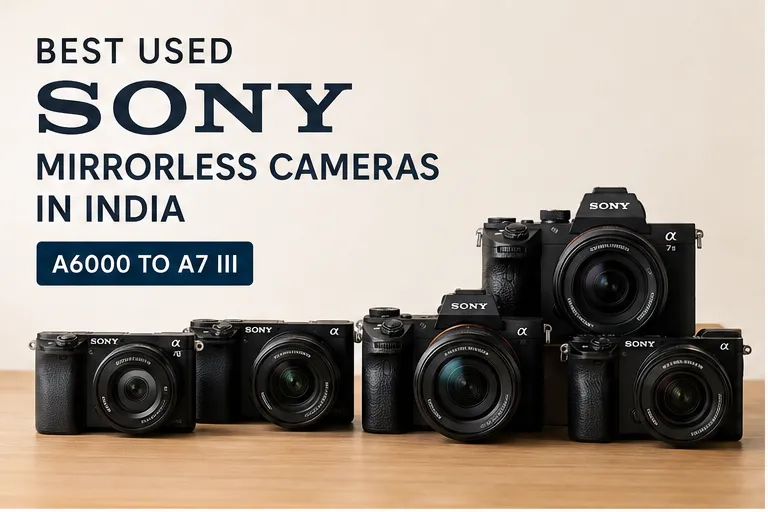 Best Used Sony Mirrorless Cameras in India